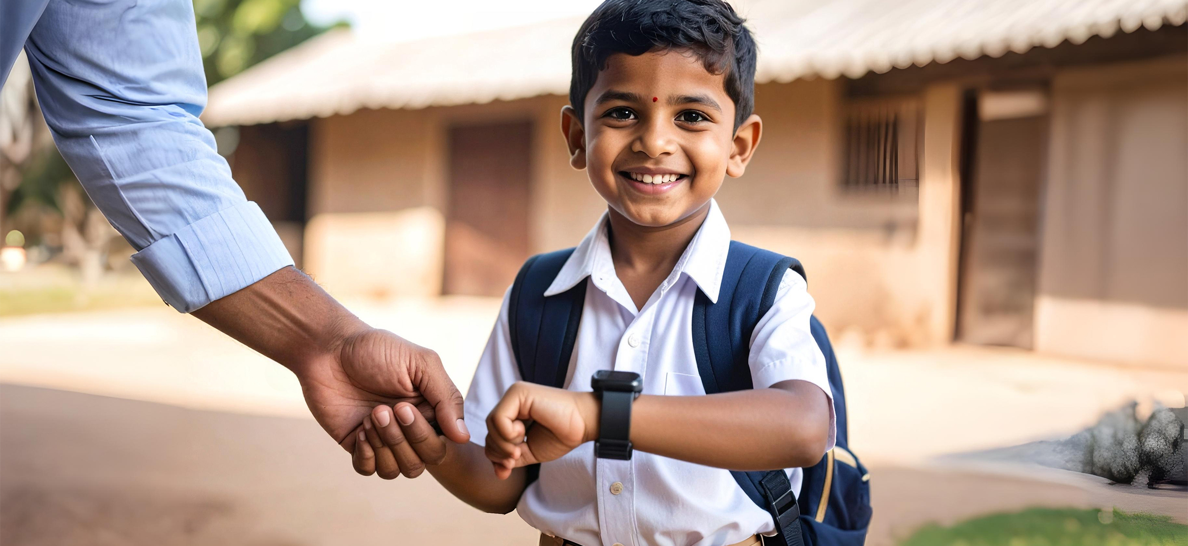 Firefly_Smiling poor indian child in school uniform with the smartwatch on his wrist, holding 291048 (2)jyj (1)gyhjnm Firefly_Smiling poor indian child in school uniform with the smartwatch on his wrist, holding 291048 (2)jyj (1)gyhjnm
